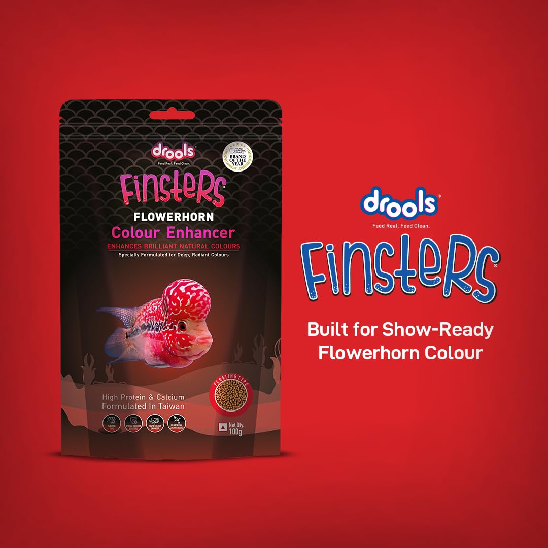 Drools Finsters Flower Horn Colour Enhancer (SML) 100g — Amazon image 3