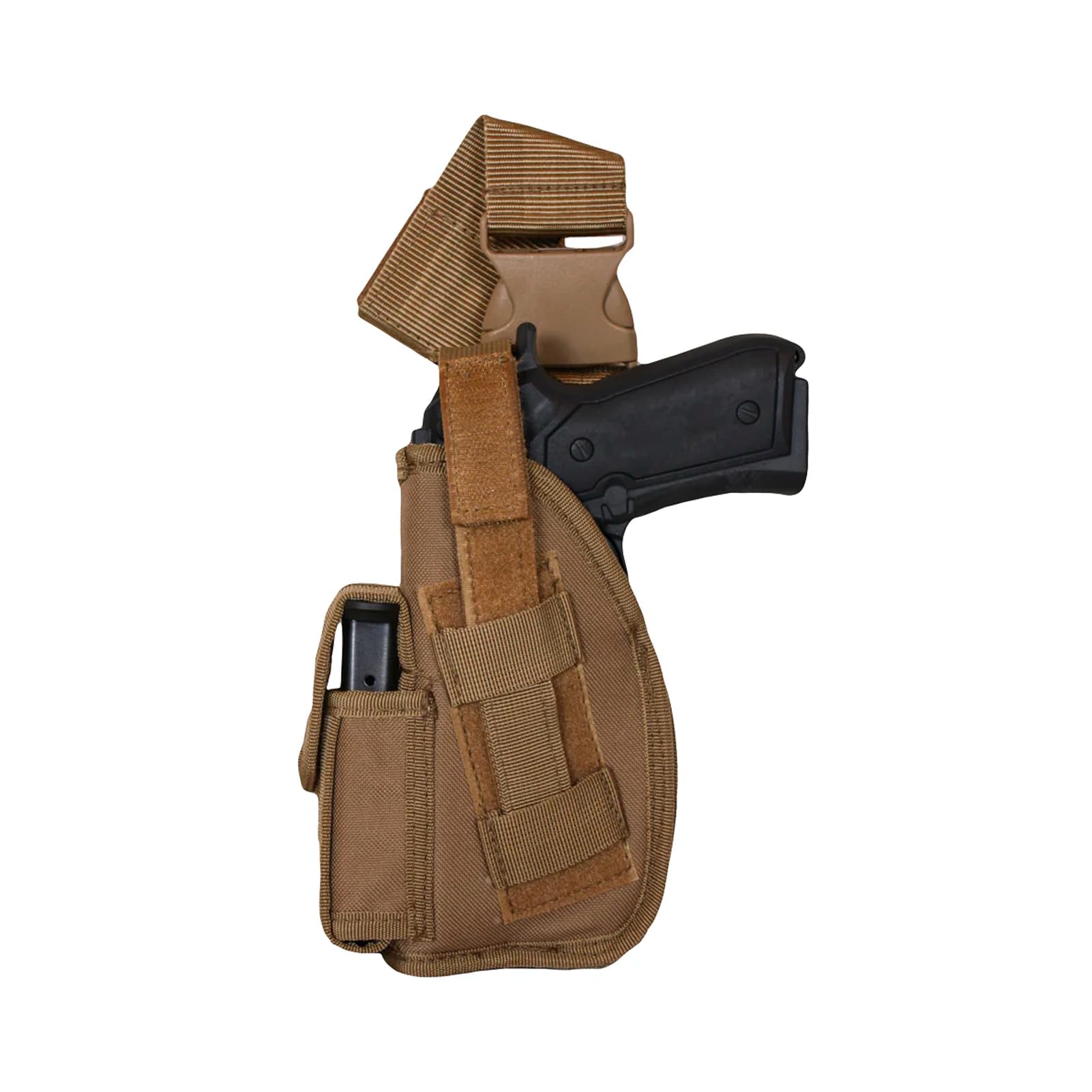 Olive Caccia grigioverde / ricreativo tattica del piedino di goccia della pistola della pistola Holster