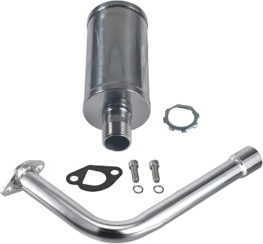 212 Exhaust With Muffler For Predator 212cc 196cc 6.5HP