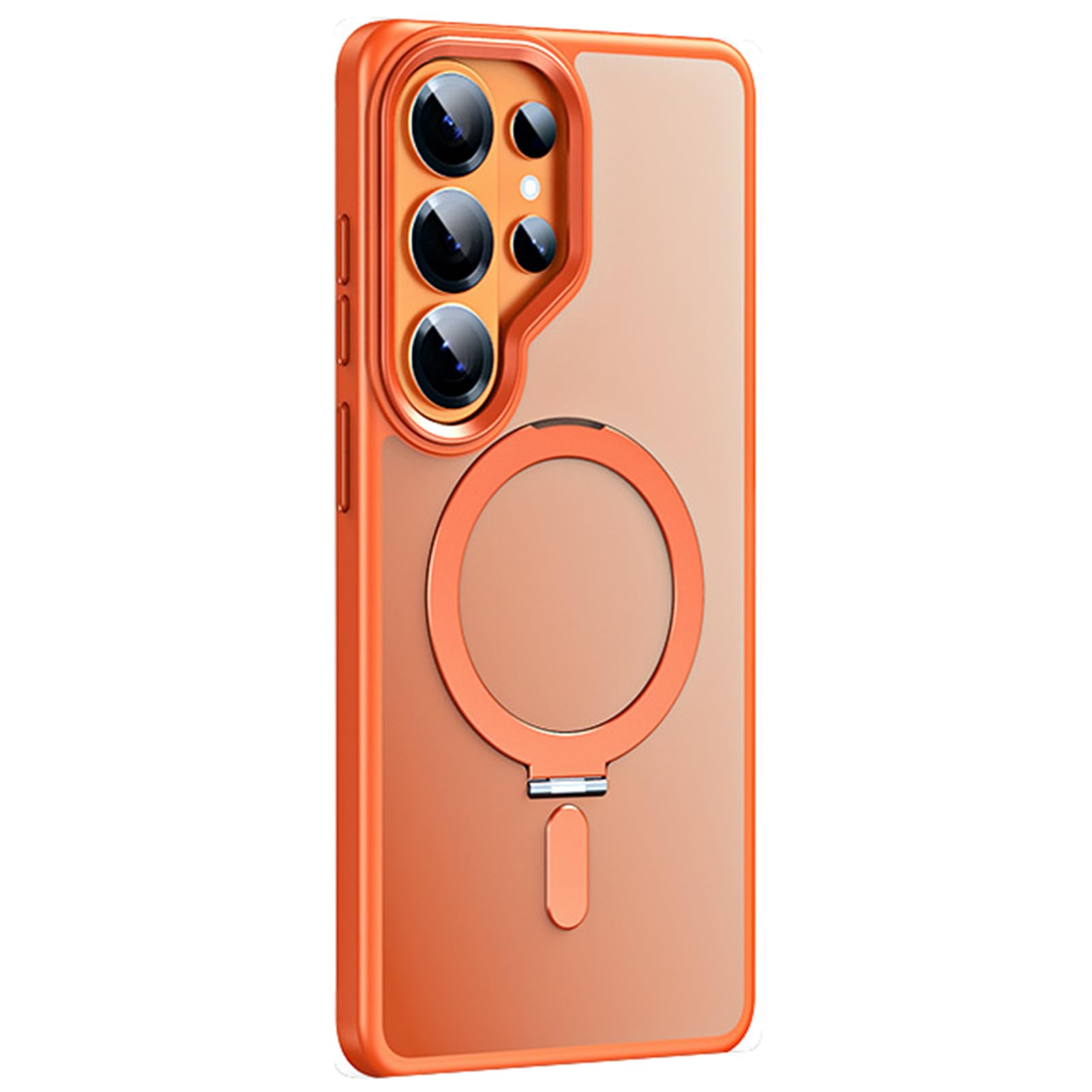 Coque Samsung S26+ antichoc étui rigide premium couleur orange