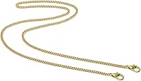 Vista 24 de Mini Linda Correa de Cadena de Bolso de Mano Correa de Repuesto para Bolso de Mano con Hombro Accesorios de Encanto (Oro Antiguo, 33 cm)