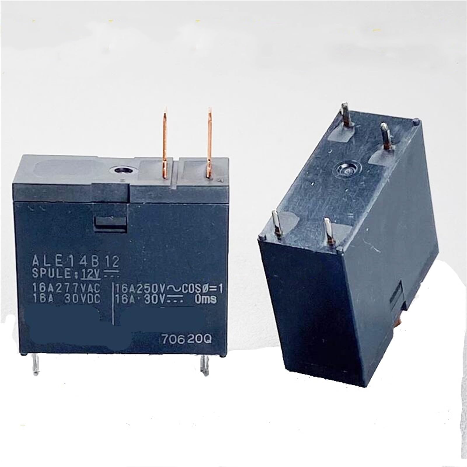 Relais de puissance ALE14B12 12V CC 16A à souder 4 broches - 2