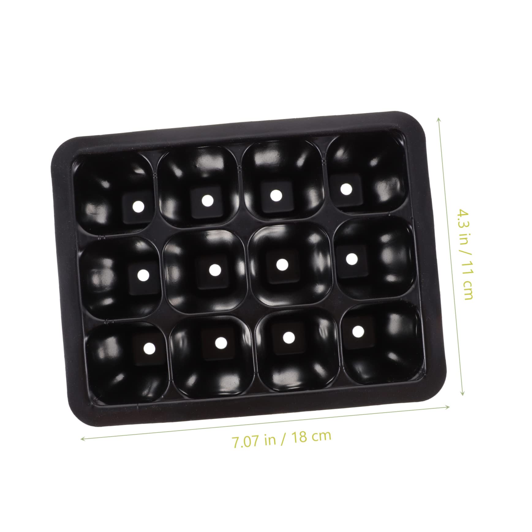 BESPORTBLE 30 Pièces Boîte à semis Plantes succulentes Plateau de semis de Plantes Mini-conteneurs Coffret Jardinage bac de Culture des bacs de Germination Plateau de départ Plastique