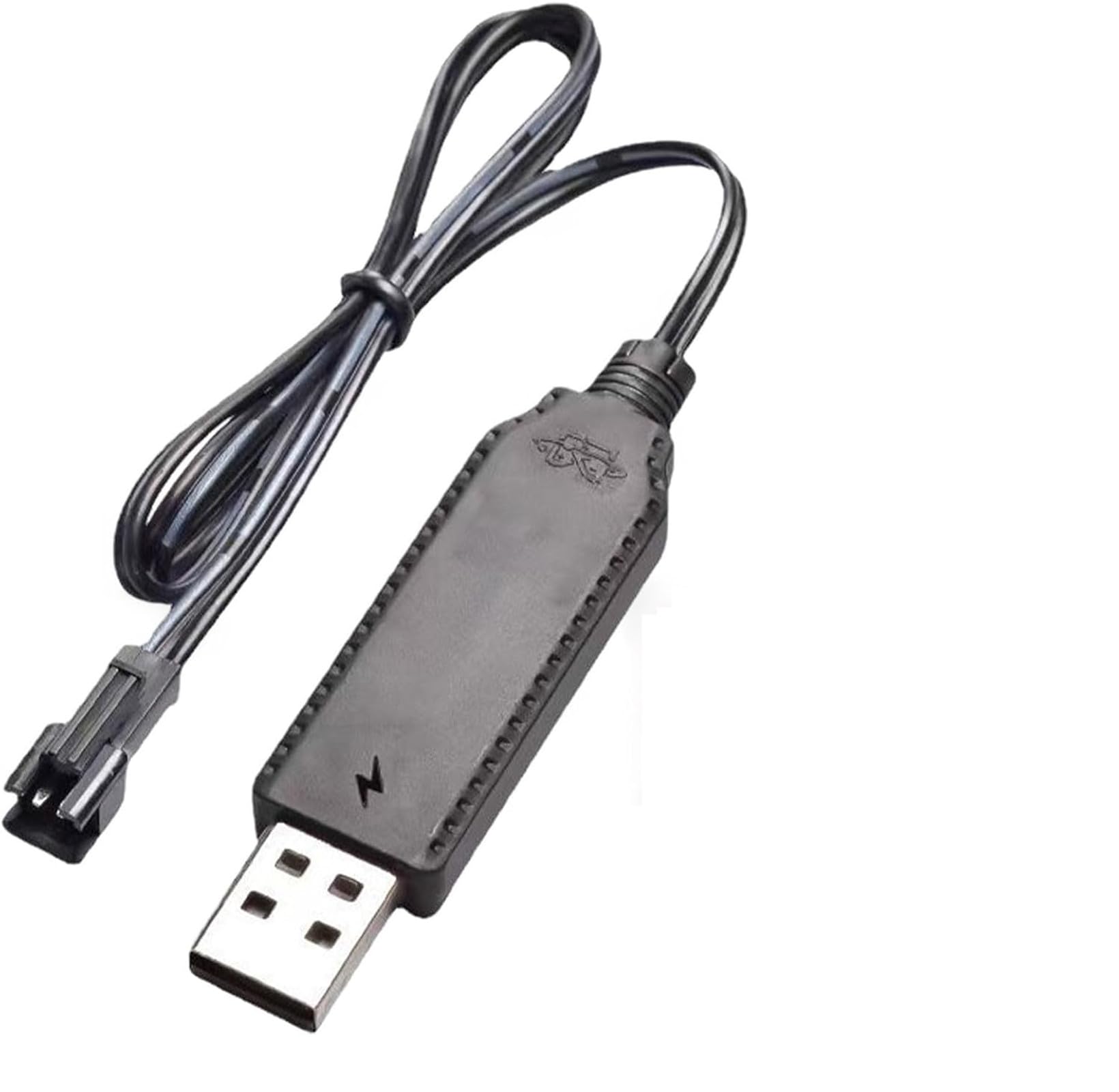 3.7V USB Battery Charger Cable for Battery SM-2 Pin Plug Used on Drone RC Toys Car Trucks Trains Boat