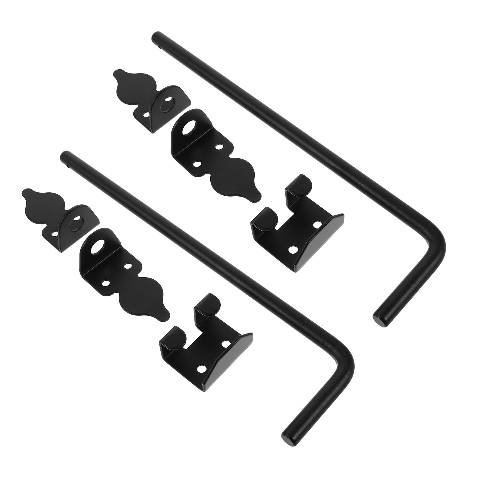 Boulon de Canne Robuste 12 Pouces pour Portail Extérieur, Lot de 2