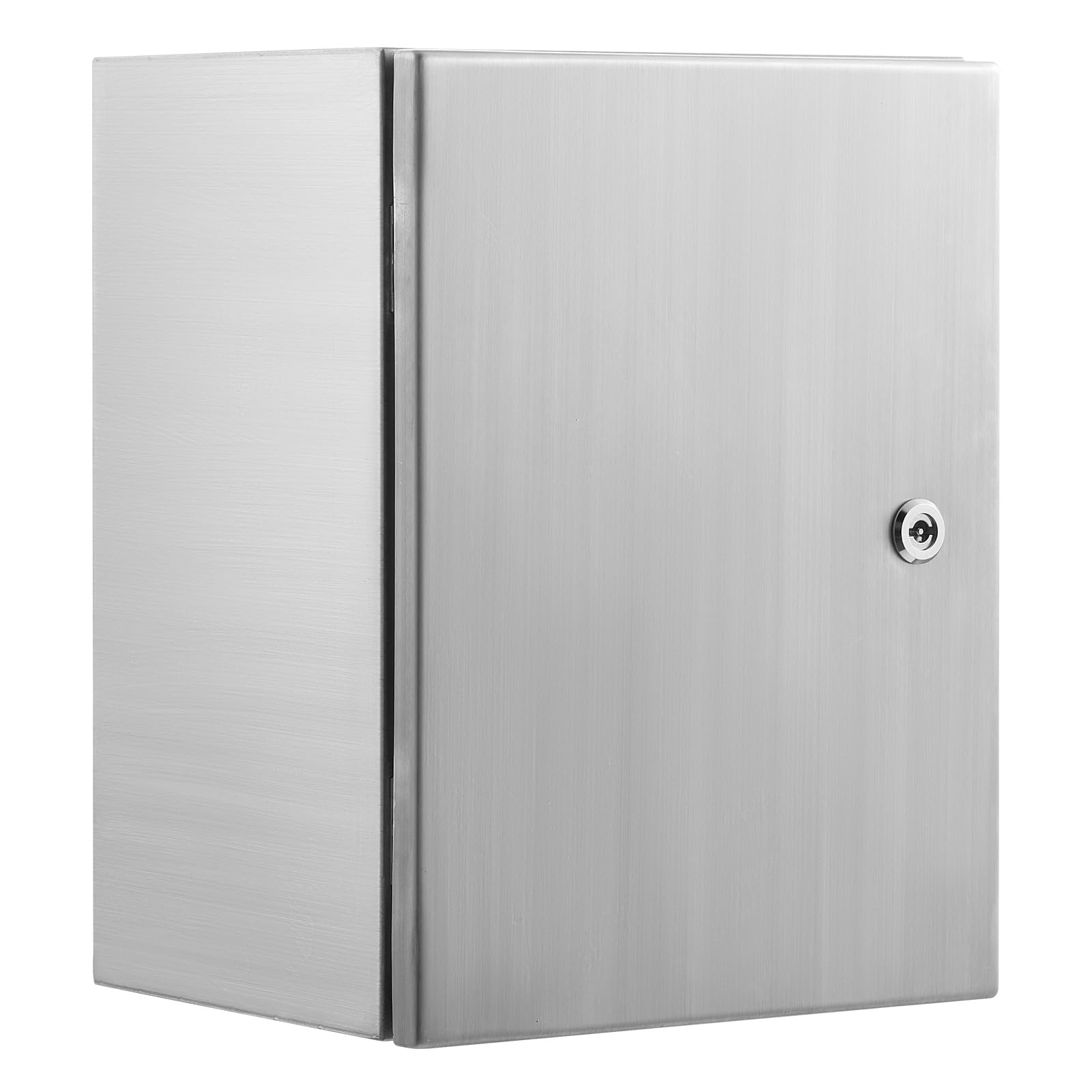 VEVOR Scatola elettrica in Acciaio, 20"x 16"x 8", Custodia per Apparecchiature Elettriche Elettroniche per Esterni Montata a Parete con Blocco Cerniere Piastra di Montaggio, Impermeabile IP66