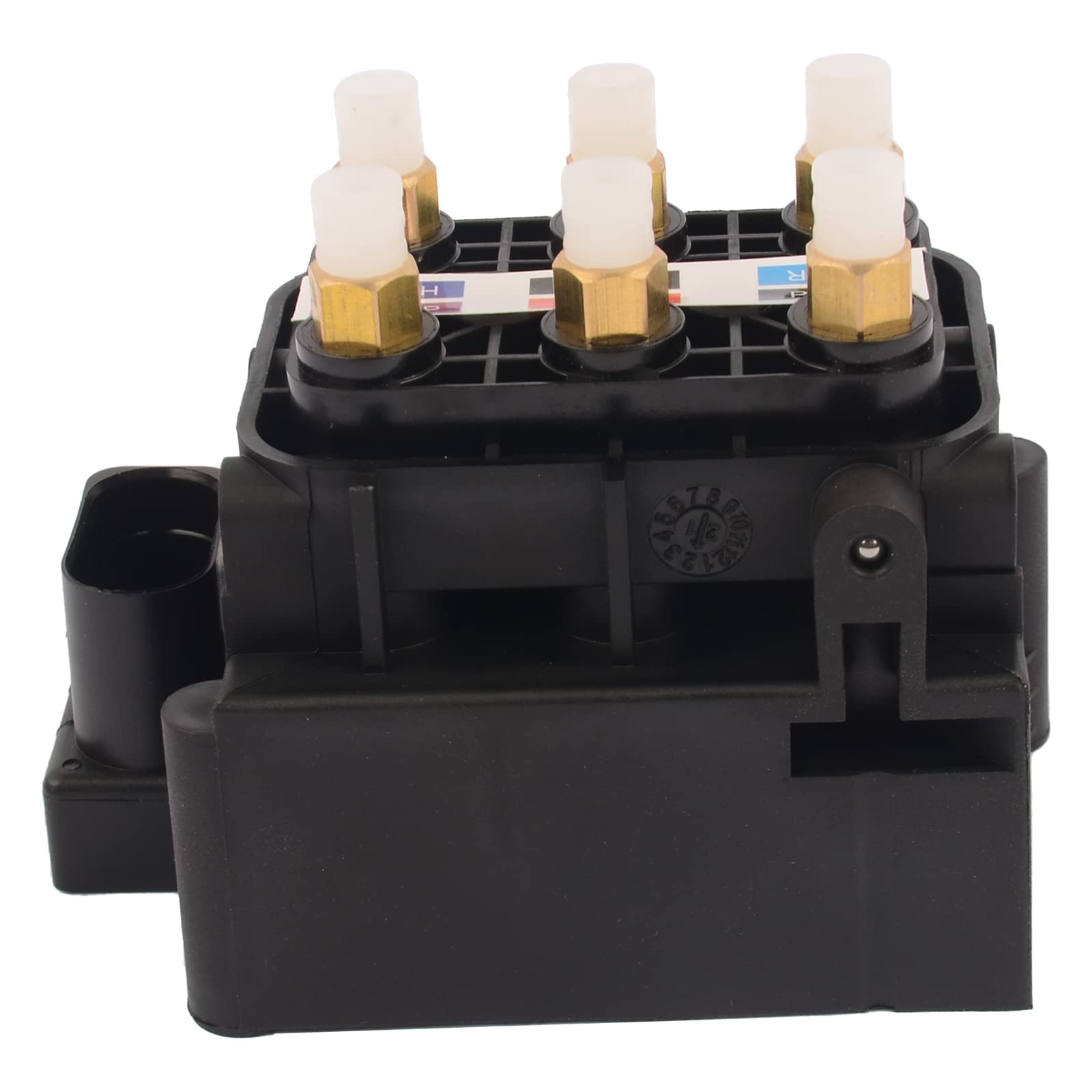 Bloque de Válvulas de Amortiguación Neumática Unidad de Válvulas 4F0616013 Compatible con A6 Allroad C6 (4FH) 2.7 TDI 3.0 TDI A6 C6 (4F2) Compatible con Bentley Continental Convertible