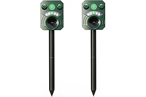 Ultrasonic Animal Repellent Solar Deer Deterrent Outdoor