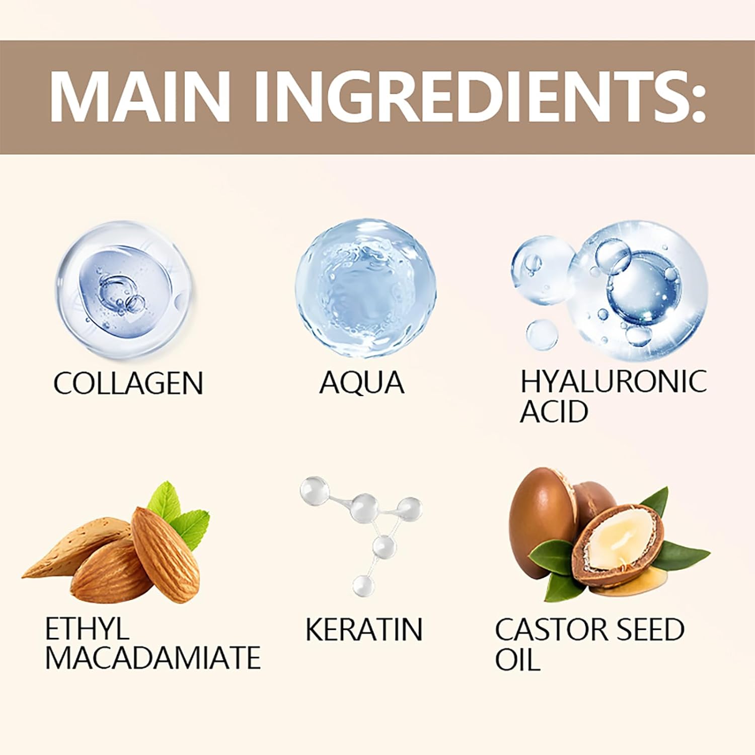 Black Castor Oil Curl Defining Cream，Long-Lasting Hold Curl Cream for Enhanced Waves and Curls，Lightweight and Anti-Frizz Moisturizing Hair Mask，Suitable for All Curly Hair Types，2.14 Oz - Image 3