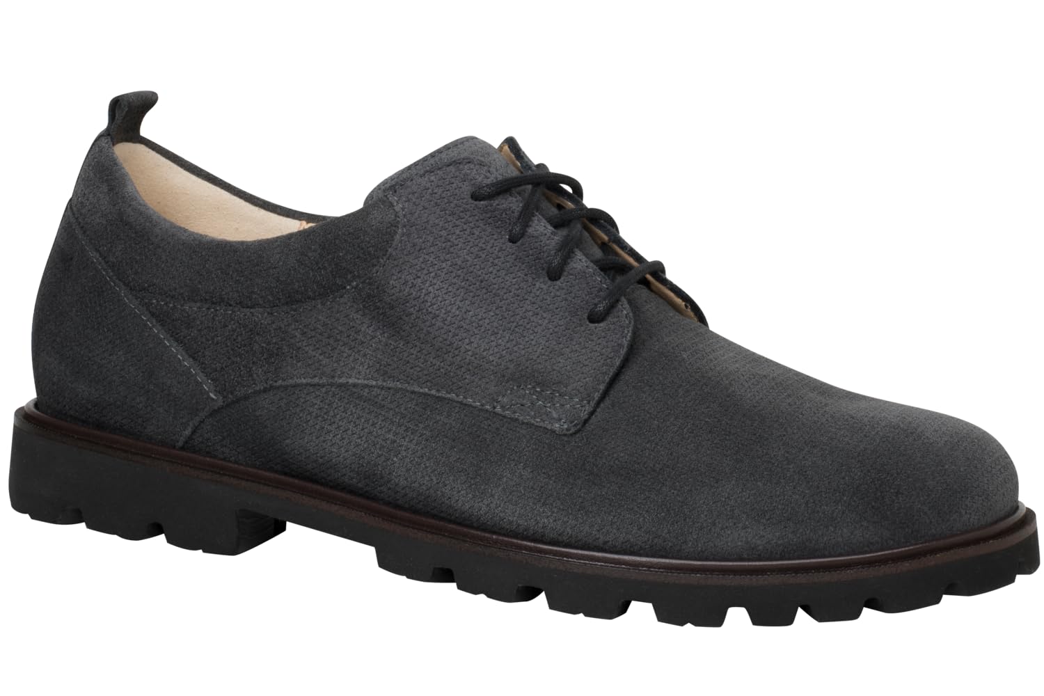 Ganter Men's Gernot Sneaker, Anthracite, 8.5 UK