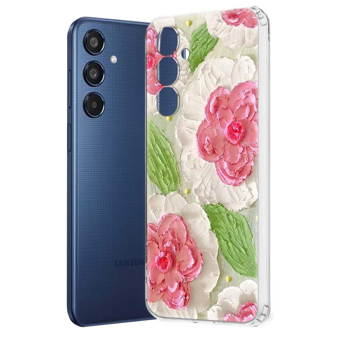 Nainz Soft Mobile Back Cover for Samsung Galaxy M35 5G (Silicone_Multicolor) (B0D9DF95JD) Amazon Price History, Amazon Price Tracker