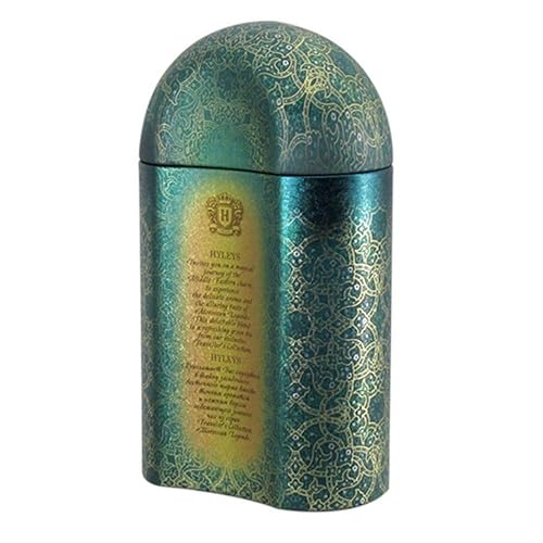 Miniatura 6 de Hyleys Royal Ceylon Té negro de hoja grande en lata 3.52 onzas (3.53 oz) - Colección Traveller's