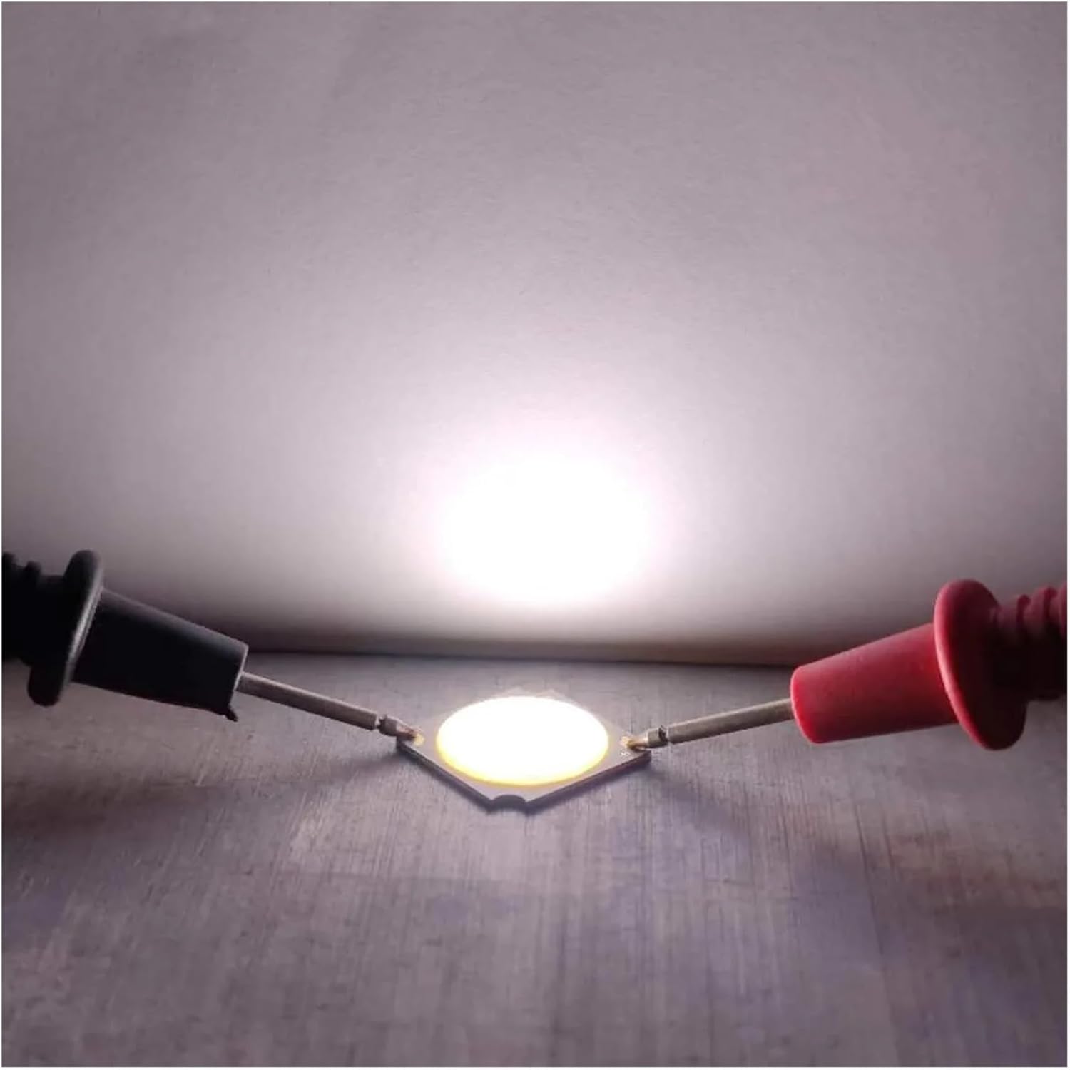 4pcs 10W 20W 30W 40W 50W Bridgelux Chip LED COB Light-Emitting Diode CRI≥90 Lamp Bead 19mm DIY for LED Bulb Spotlight Accessorie(White Light 5000k,40W 1100-1200mA)