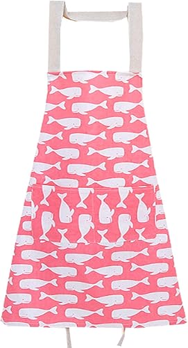 HappyDaily Delantal de cocina de moda, duradero, bonito, ideal para cocinar