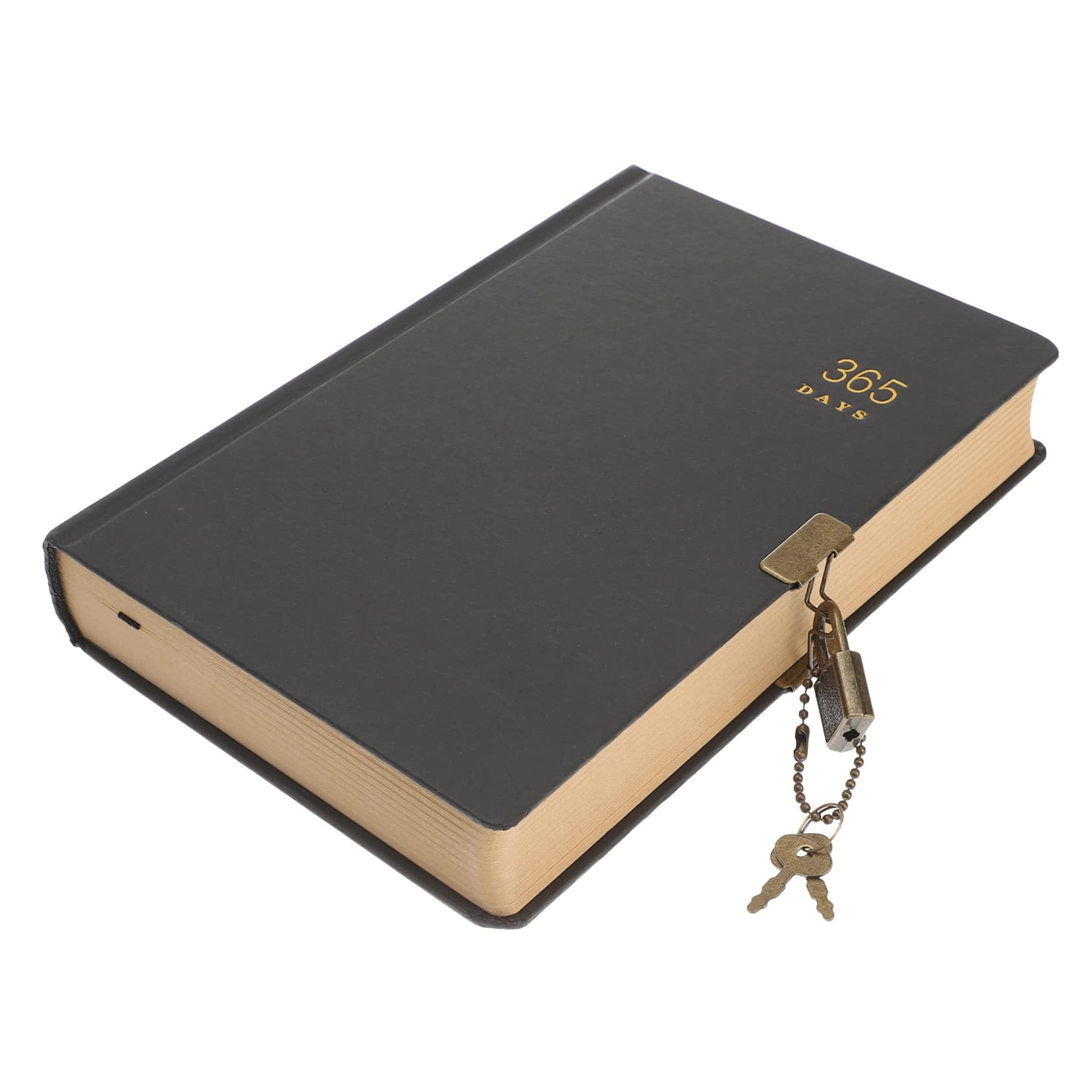 SHINEOFI Quaderno Diario Stili multipli Portatile 365 Giorni con Lucchetto Carta Resistente per Studenti e Insegnanti, per Scuola e Idee di Scrittura