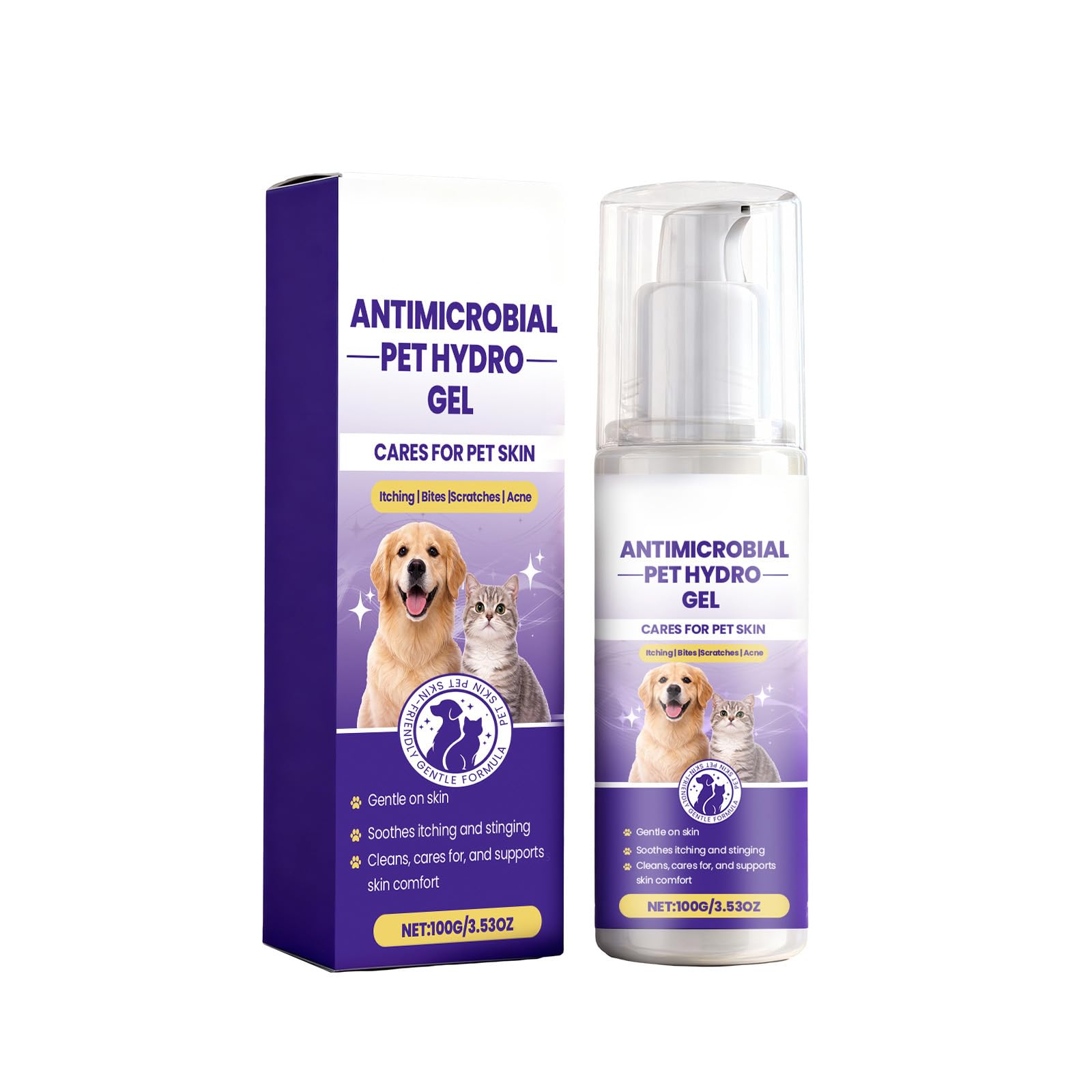 KOAHDE Pet Care Cream For Itchy,Soothing Balm for Dogs & Cats,Hot Spot Treatment Gentle for Sensitive Skin,Soothes Dry Skin,100g