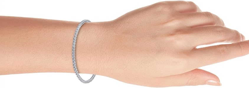 Amazon | Pompeii3 Inc. (ポンペイ3社) 3.00ct ダイヤモンド テニス