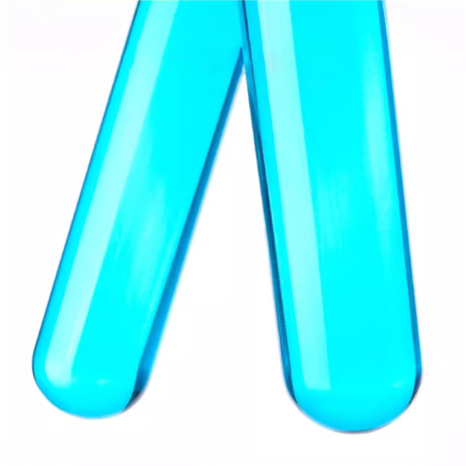 Provetta in vetro borosilicato ad alta densità con bocca piatta e fondo tondo, attrezzatura for esperimenti chimici resistente alle alte temperature(20X200mm 10pcs)