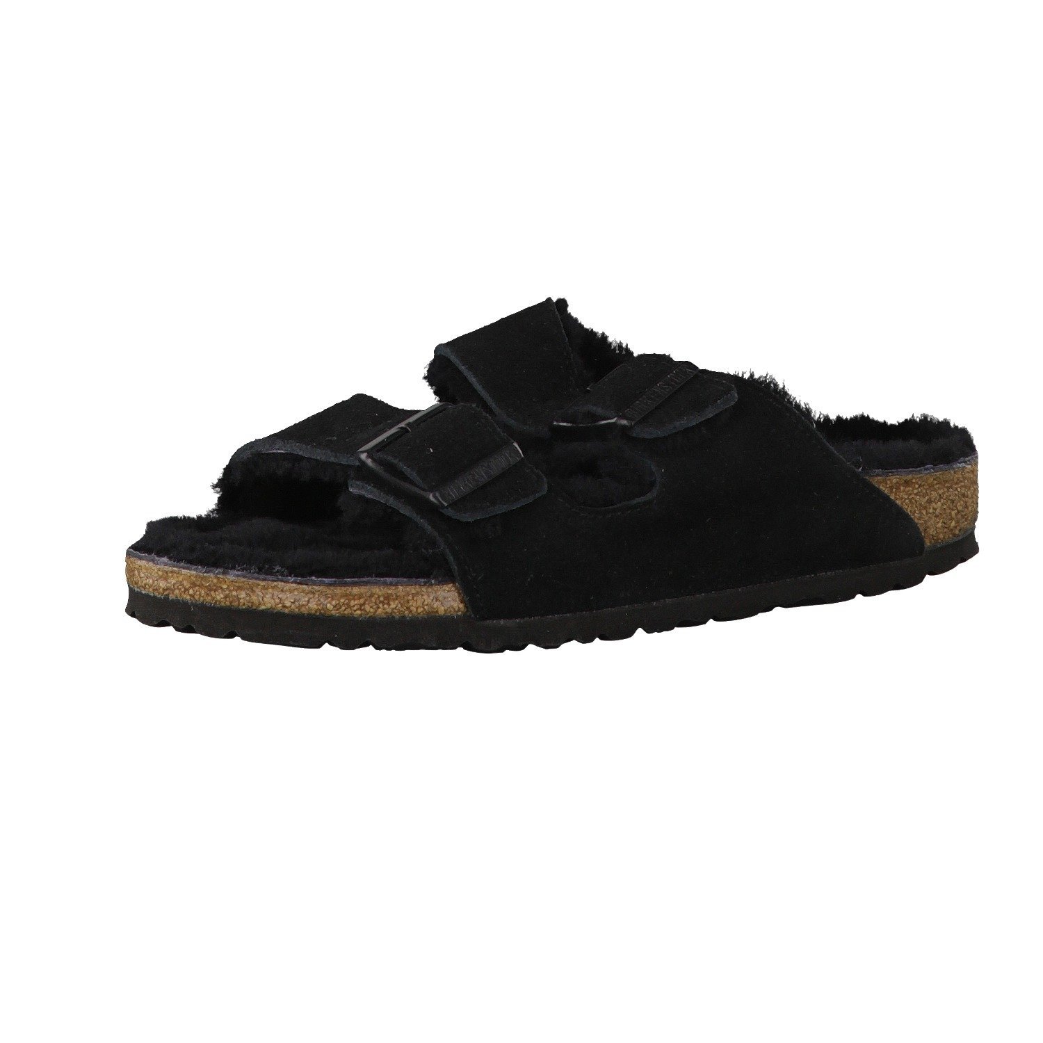 Birkenstock Unisex Noir Slides Arizona