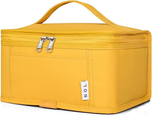 Miniatura 18 de NOL Natural Organic Lifestyle Bolsa de almuerzo pequeña Lonchera mini con aislamiento para hombres/mujeres Bolsa de almuerzo a prueba de fugas Verde