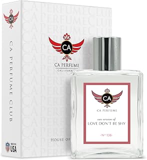 CA Perfume Impression of Love Don’t be Shy For Women Replica Fragrance Dupes Eau de Parfum Spray Bottle 3.4 Fl Oz/100ml-X1
