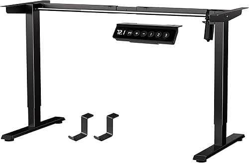 BIZUM Electric Standing Desk Frame, Height Adjustable Sit Stand Desk