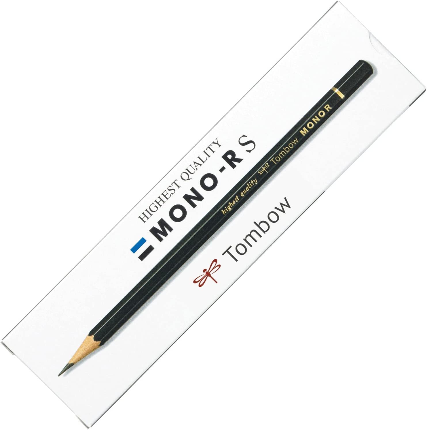Amazon | トンボ鉛筆 鉛筆 MONO モノR 4B 1ダース プラケース