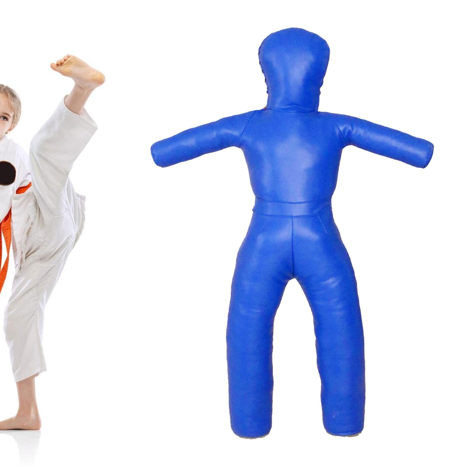 Qianly Grappling Dummy Martial Arts sin Relleno Multipropósito Resistente jiu Jitsu Cuero ficción PU para Kickboxing, Boxeo, Accesorio de Entrenamiento