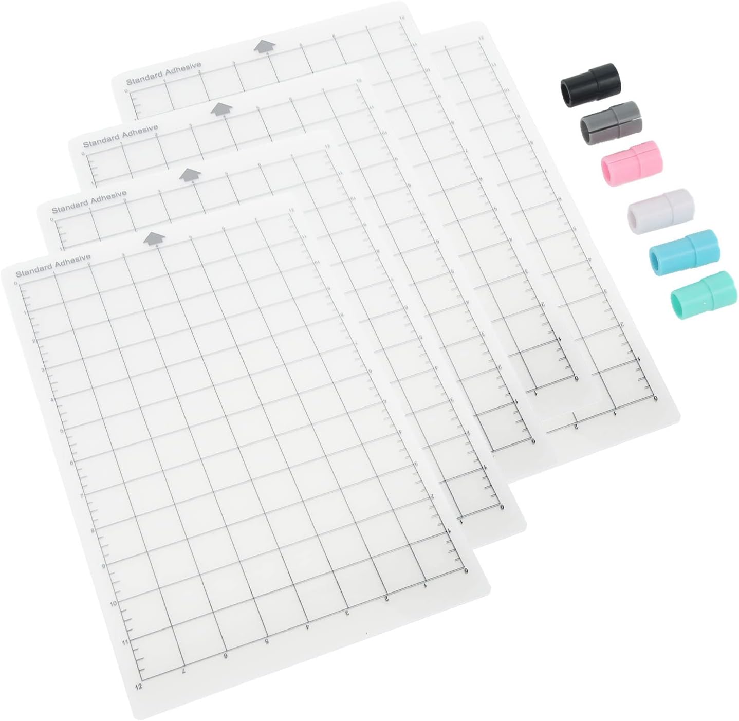 Cutting Mat Pen Adapter Set, Viscosity Neutral Grip Adhesive Cut Mat Kit Wide