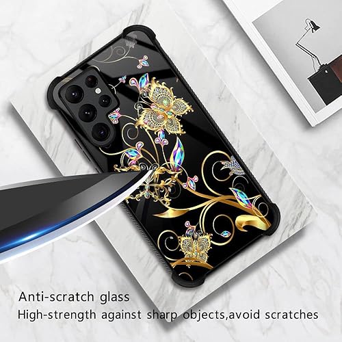 Miniatura 287 de Funda para Samsung Galaxy S23 Plus, protección de grado militar, esquinas a prueba de golpes, funda antiarañazos para Samsung Galaxy S23 Plus, flor