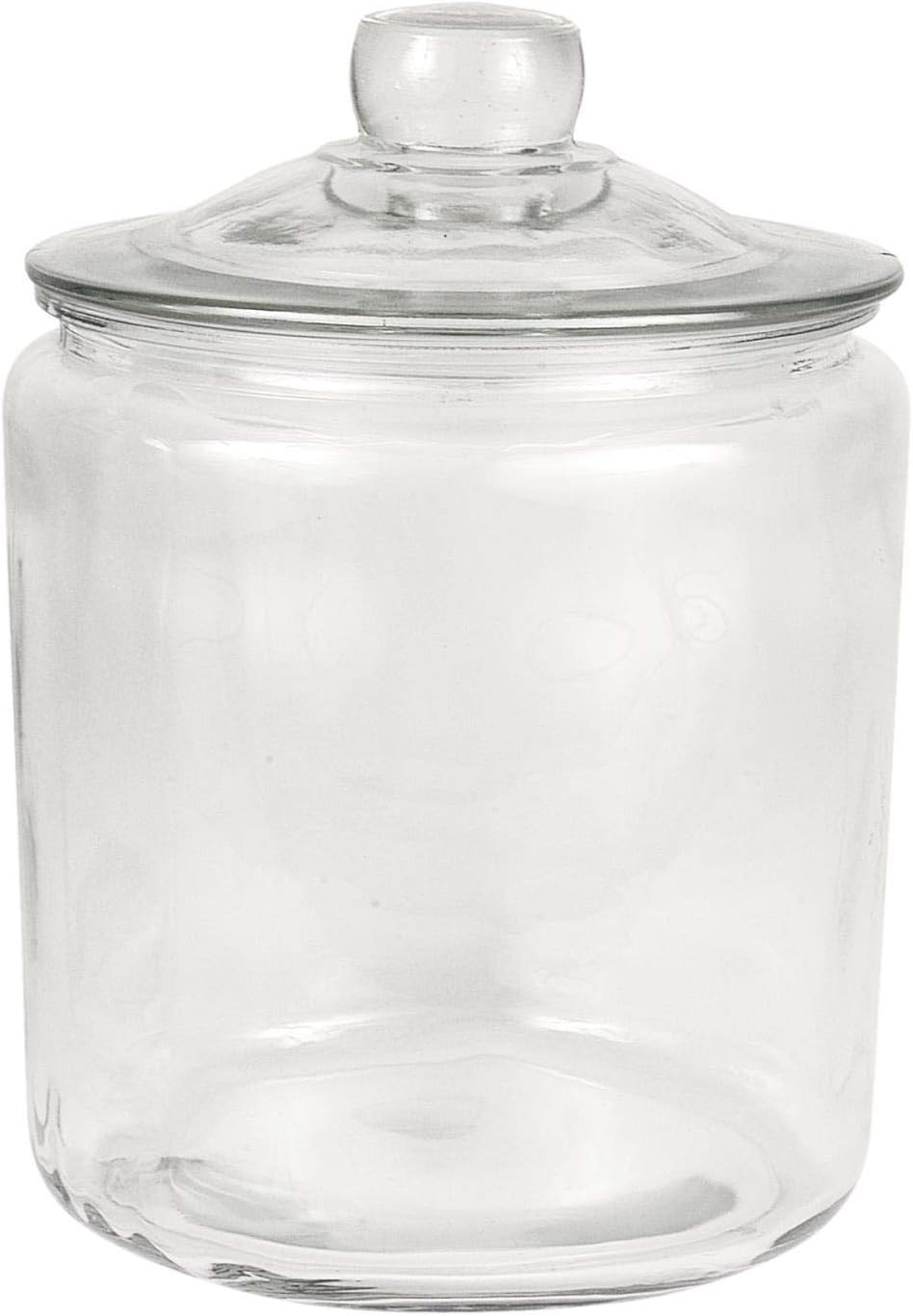 Ib Laursen Large Decorative Glass Jar With Lid for Cookie Sweet Kitchen