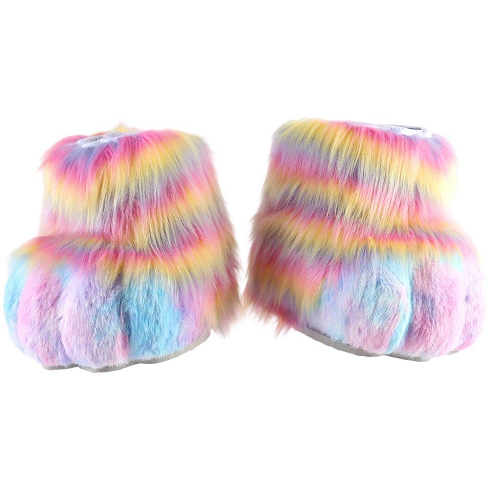 Fuzzy Animal kapcie futrzane na Halloween, Cosplay, akcesoria dla dorosłych i dzieci