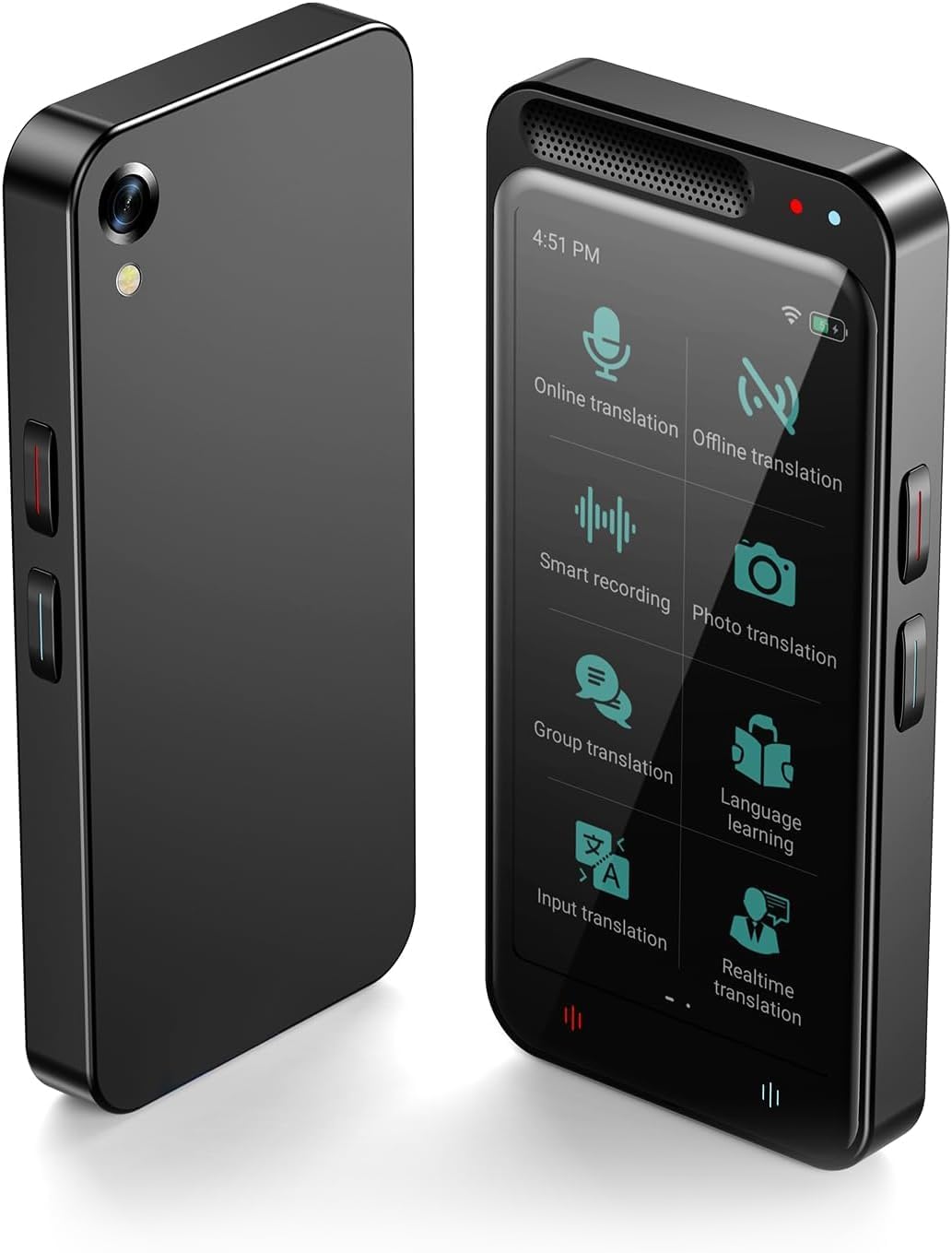 Language Translator Device No WiFi Needed, Two-Way Real Time Translator Device Upgraded ChatGPT, 138+ Languages Instant Translator, Offline&Text&Photo&Voice Translation for Travel Business Learning Language Translator Device No WiFi Needed, Two-Way Real Time Translator Device Upgraded ChatGPT, 138+ Languages Instant Translator, Offline&Text&Photo&Voice Translation for Travel Business Learning