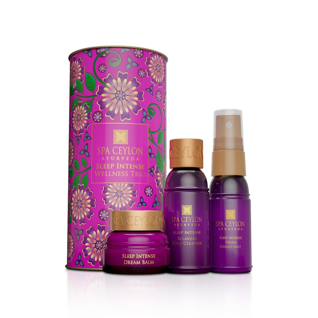 Amazon.com : SPA CEYLON Sleep Intense Wellness Trio Set, Ayurvedic