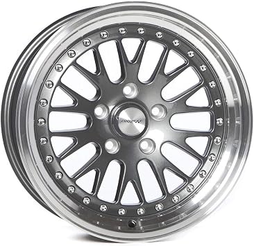 Circuit Performance CP21 16x8 Gun Metal Wheel 5114.3 [+25mm]