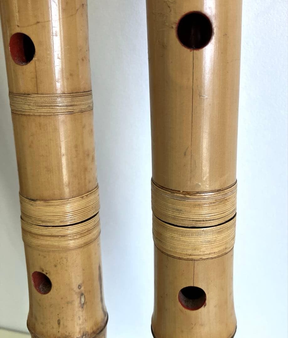 和楽器 尺八4本セット 後風（2本 俊風） 和楽器 尺八4本セット 後風（2本 俊風） 【尺八師範