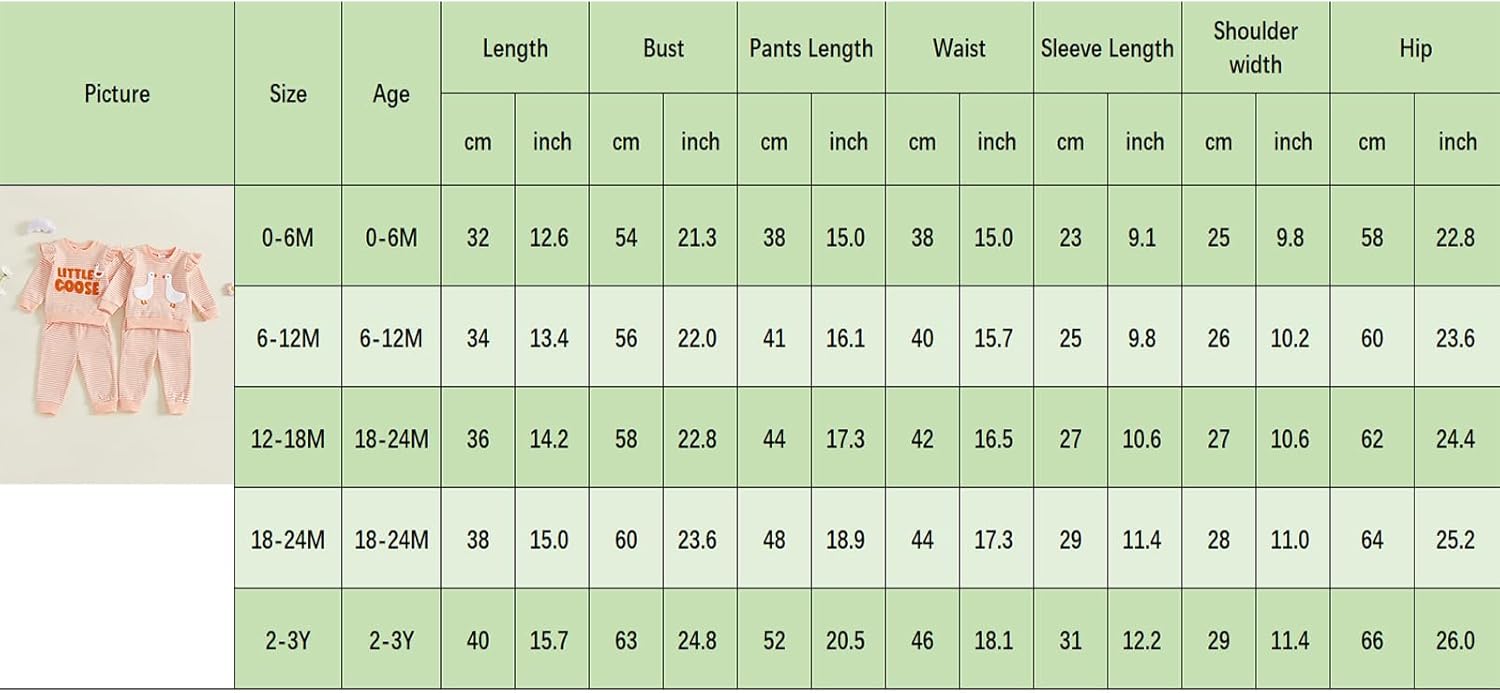 Nyapruwe Baby Girl Outfits Toddler Fall Winter Clothes Cute Long Sleeve Sweatshirt Tops Pants Set Infant 2Pcs Clothing - Image 7