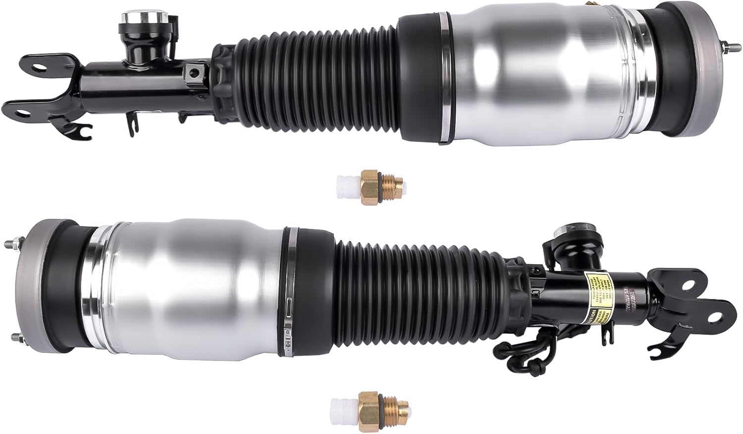 Set of 2 Front Left + Right Suspension Air Spring Bag Struts Replacement for Hyundai Equus 2011-2016 4.6L 5.0L V8 54605-3N517 54606-3N517