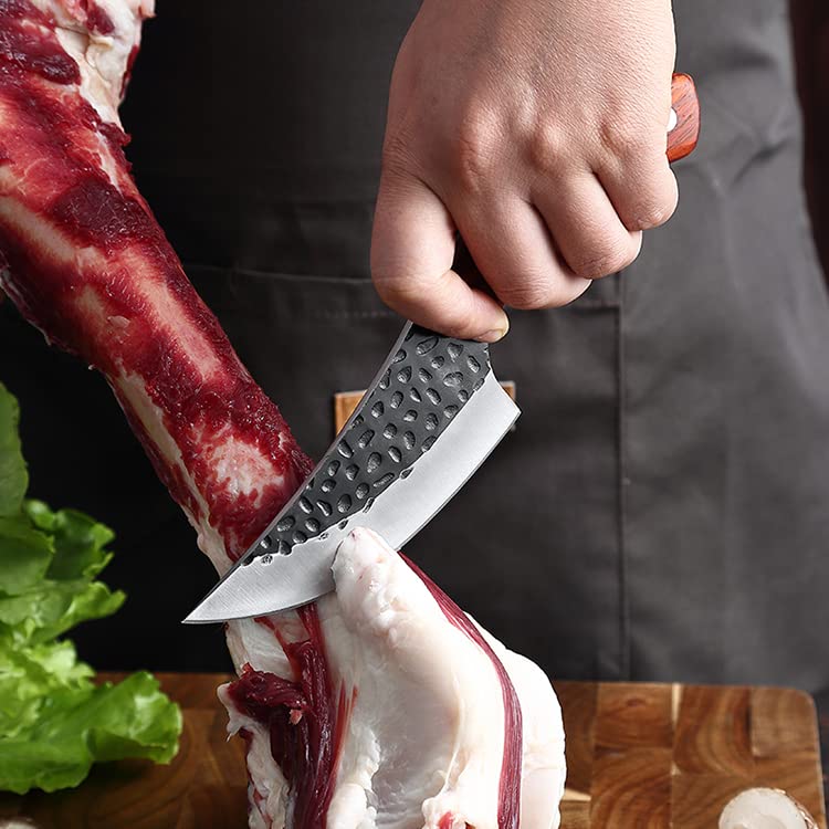 Cuchillos de trabajo hecho a mano, cuchillos de carnicero, cuchillo de chef de cáscara, filete de pesca hecho a mano y cuchillo de cebo, cuchillo de deshuesar forjado, cuchillos japoneses, cuchillo de