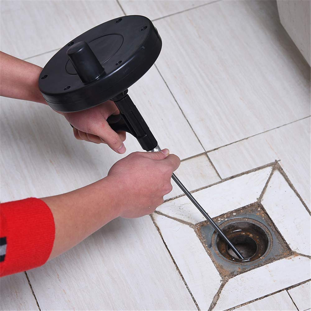 Drain Unblocker Buisreinigingsspiraal 3 Stks 155mm Gereedschap Lente Pijp Baggerwerk Tool Sink Unblocker Tool Plug Unblocker Afvoer Haar Klomp Remover Afvoer Schoonmaakborstel voor Badkamer Douche