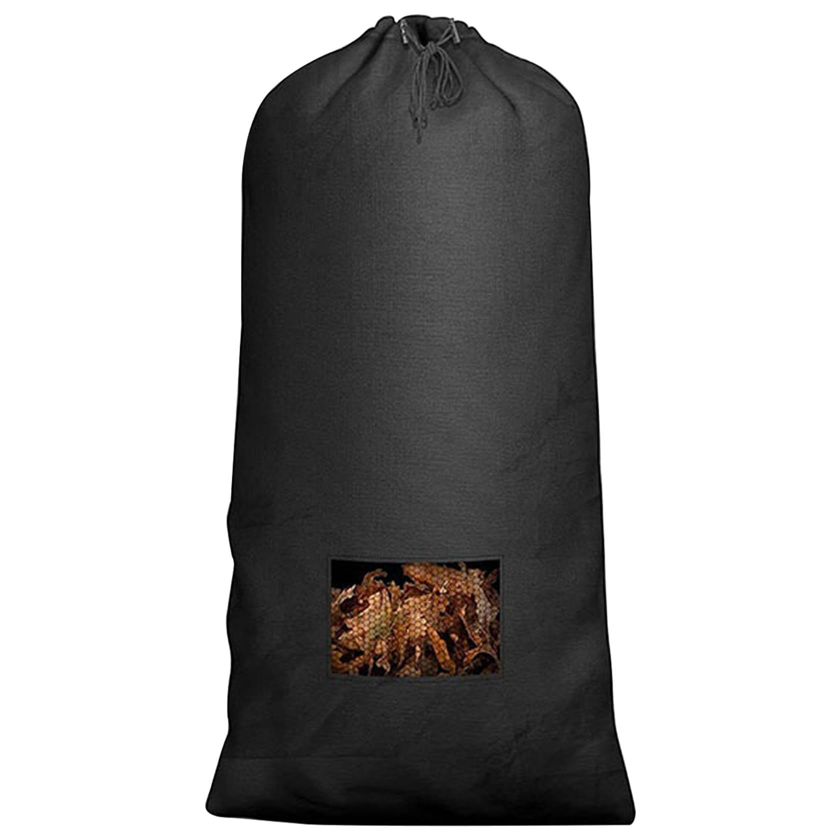 Lawn Mower Bag 79x51 in Large Capacity Leaf Bag with Zipper and Mesh Reusable Lawn Tractor Leaf Bag Leaf Bags Lawn Tractor Leaf Bag Garden Bags for Leaf Collection, Grass Catching