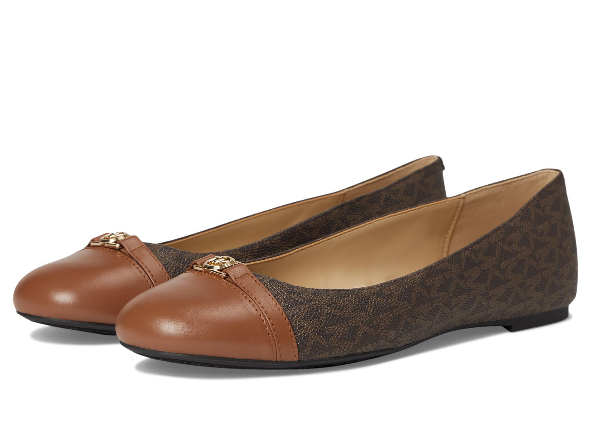 Michael Michael Kors Women's Brown Ballet Pumps in Size 7, Sports Direct
