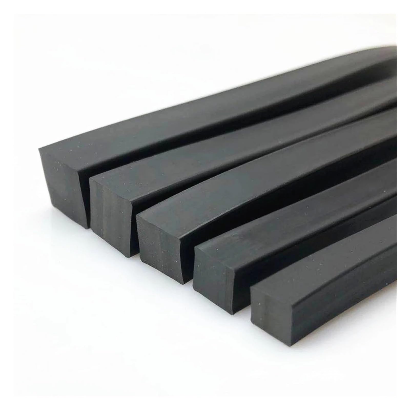 FASOLI Strisce di Tenuta in Gomma Quadrato Solido Nero 1m Barre di Tenuta NBR Striscia di Corda for Resistenza all'olio 6 * 6 8 * 8 10 * 10 10 * 20 12 * 12 14 * 14 30 * 30 1pc (Size : 10mmx10mm)