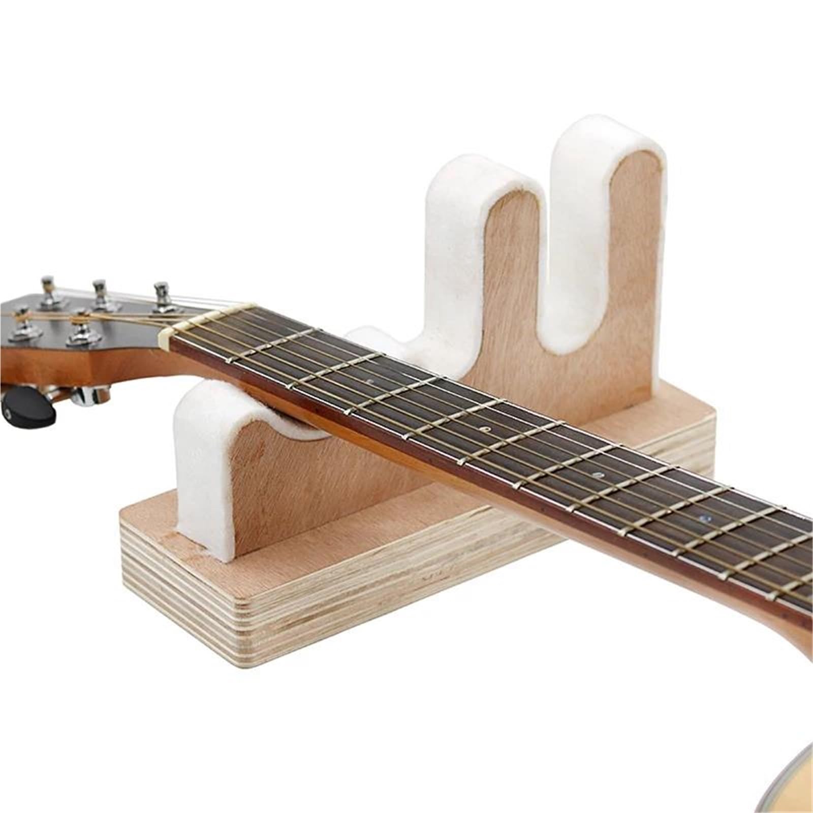 Klasyczny Folkowy Hebanowy Wspornik Szyi Gitary Stojak Do Naprawy Instrumentów Podróżnych Akcesoria Gitary
