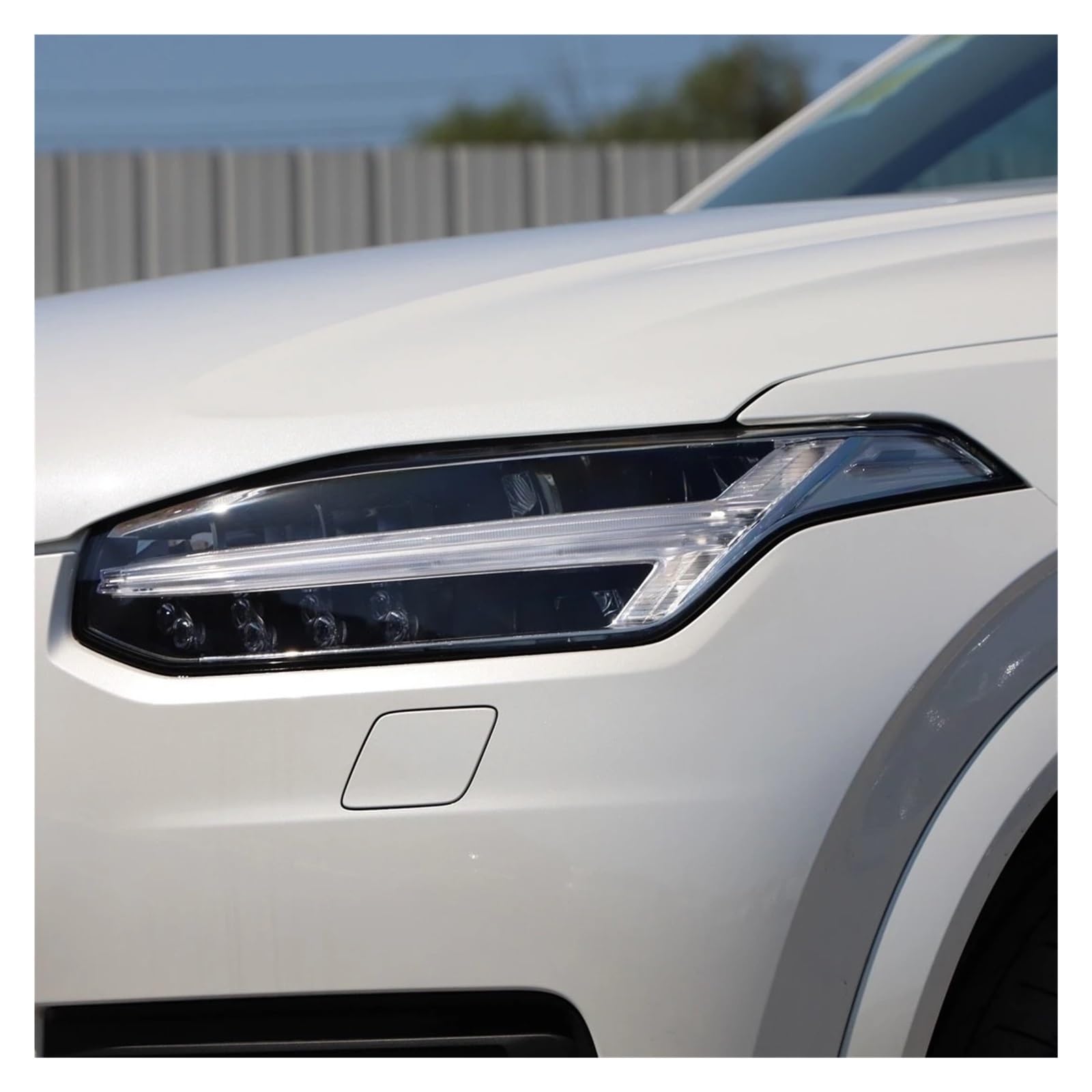Compatibile for XC90 dal 2015 al Accessori Il vetro delle luci dei fari 'auto sostituisce il paralume originale (destra)(Right)