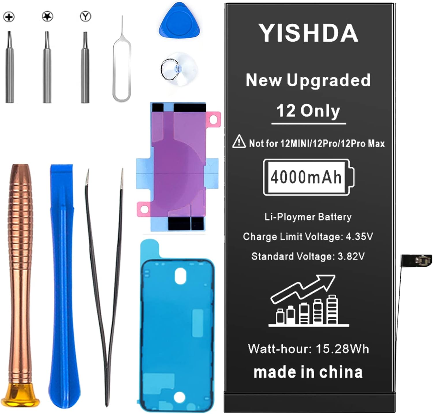 YISHDA IPhone 11 Akkuhülle 7000mAh - Batterie Case Ladegerät