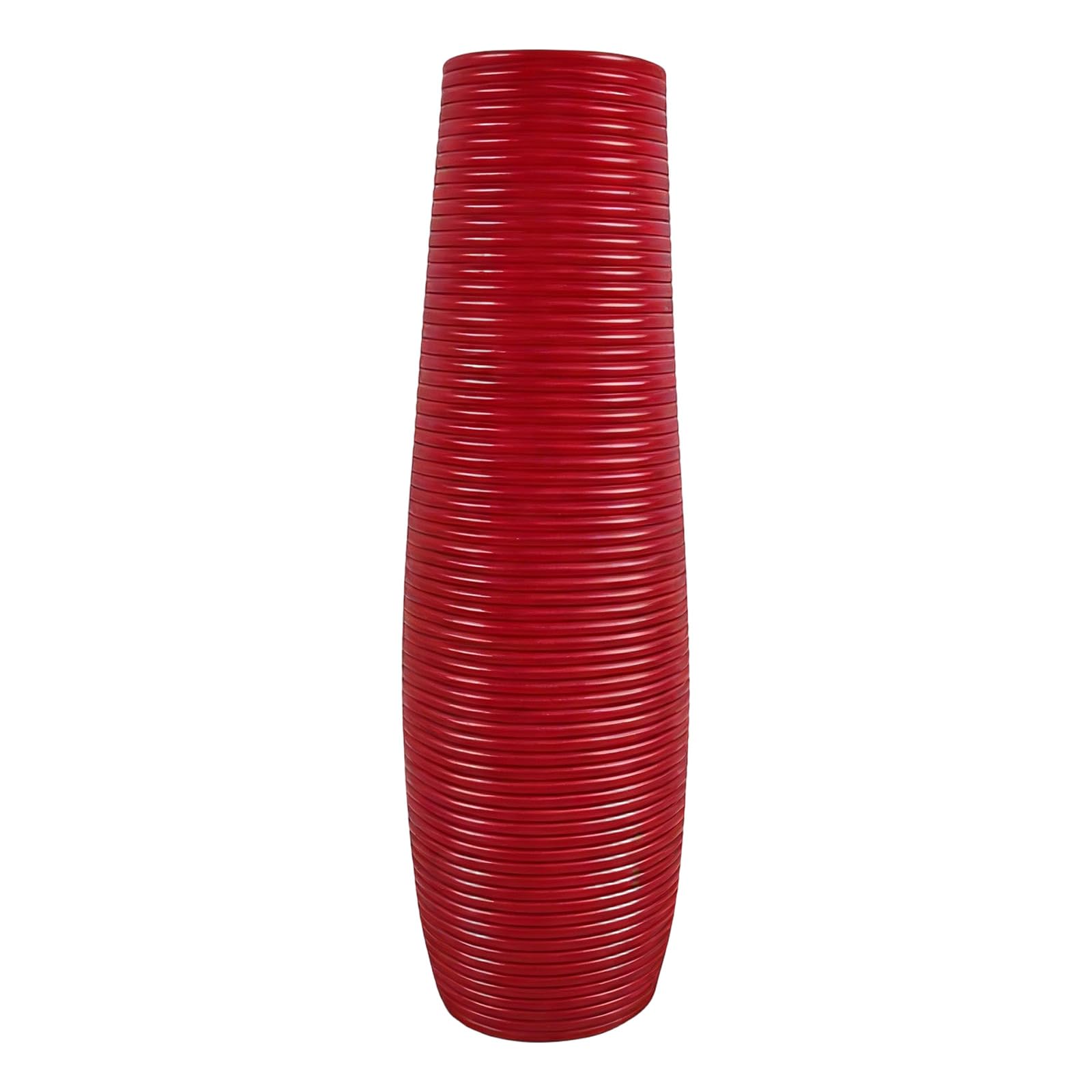 Tsophreniq Unbreakable Vases European Aesthetic Imitating Ceramics for Home Decoration Wedding Arrangements Safe Easily Clean Outdoor Vases