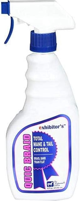 Exhibitor's Quic Traid para controle total de crina e cauda spray de 473 ml