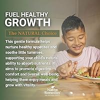 Vista 7 de Native Remedies Kiddie Florish - Suplemento de hierbas totalmente naturales que promueve un apetito saludable en los comedores quisquillosos - 2.0