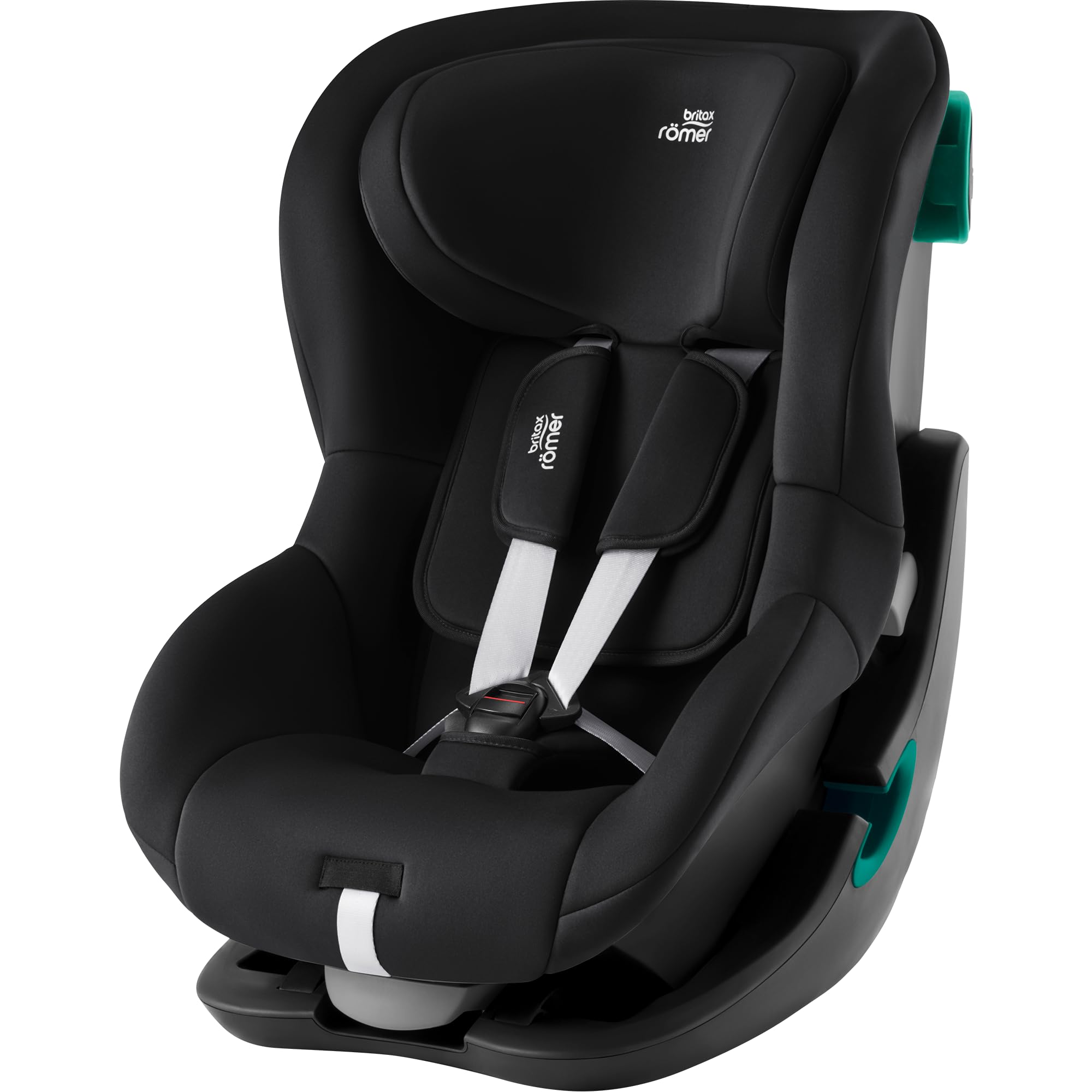 King Pro - 15 Months to 4 Years - Forward Facing - Quick & Easy Installation - 5-Point Harness - Multi-Recline Position - Made in Germany - Space Black